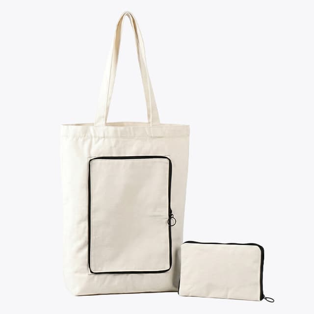 Foldable Canvas Tote Bag